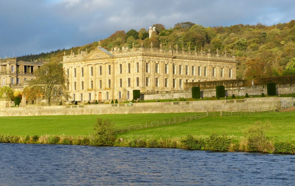 A view of Chatsworth House